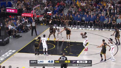《金州勇士》【回放】NBA常规赛：快船vs勇士第2节原声解说回放