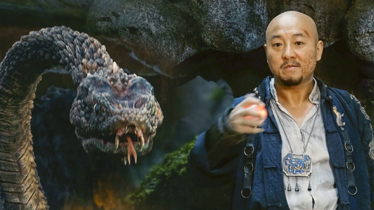 搬山道人棺中取珠被护棺大蛇围攻