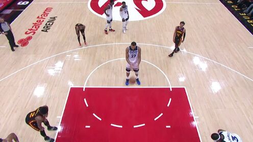 《NBA全场集锦》【回放】NBA常规赛：森林狼vs老鹰第4节中文解说回放