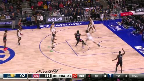 《NBA全场集锦》大聪明要兑现天赋了吗？怀斯曼双手重扣锁定胜局