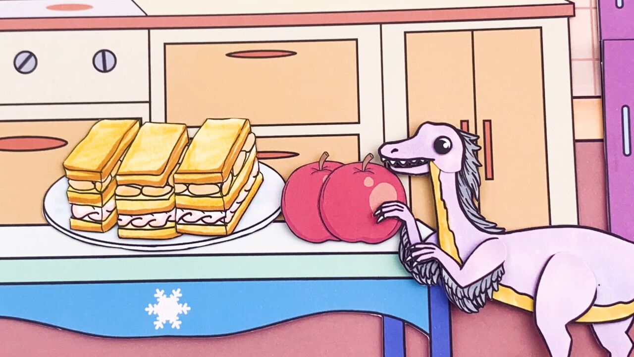 似鸟龙拿走了苹果