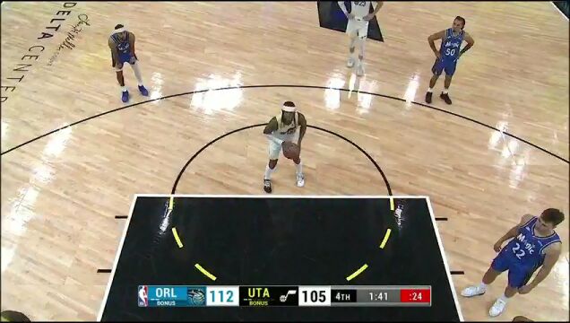 魔术vs爵士第4节中文解说回放