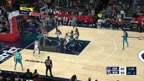 《NBA全场集锦》【回放】NBA季前赛：黄蜂vs奇才第4节中文解说回放