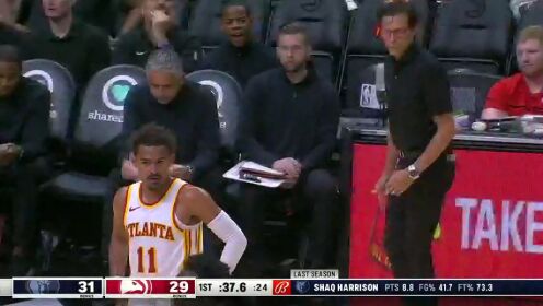 《NBA全场集锦》【回放】灰熊vs老鹰英文原声全场回放