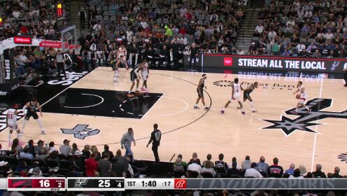 《TOP时刻》6日NBA最佳镜头 文班亚马原地按帽直接将球没收