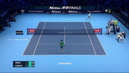 【回放】ATP年终总决赛决赛 辛纳vs德约科维奇 全场回放
