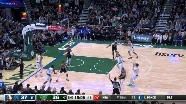 独行侠125-132雄鹿 雄鹿迎四连胜 东欧组合74分成空砍