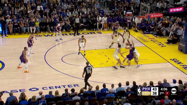 太阳108-104勇士 布克32分太阳客场击败勇士揭幕战赢得开门红