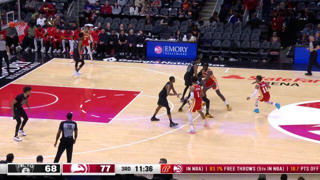 篮网vs老鹰精华回放 老鹰加时赛击败篮网总得分轰出147分