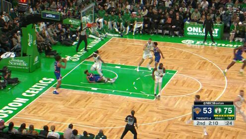 《波士顿凯尔特人》【回放】NBA季前赛：尼克斯vs凯尔特人第2节英文原声回放