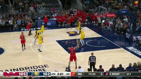 《NBA全场集锦》生死时刻每球必争！德罗赞一攻一传率领球队反超比分