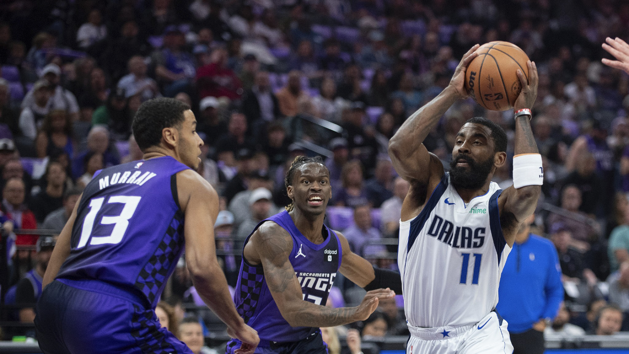 【原声】独行侠132-96国王 独行侠全队命中22记三分射落国王赢下比赛