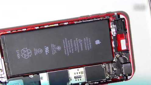 【半个馒头作品】iphone6splus拆机视频6sp改新款红色巴黎钉后壳超清视频教程