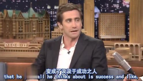 Jake Gyllenhaal做客肥伦秀 宣传Nightcrawler (中英字幕)