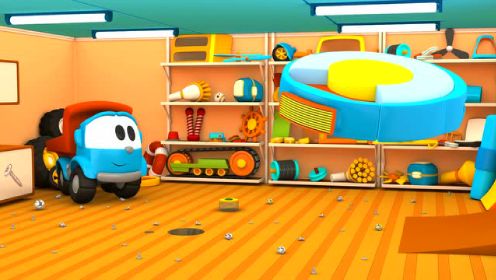 Leo the Truck. 3D cartoon and Animated series