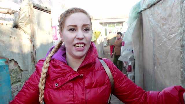 东北洋媳妇黄小猫抓年猪