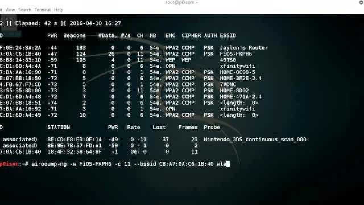 How to hack wifi(Kali Linux)_腾讯视频