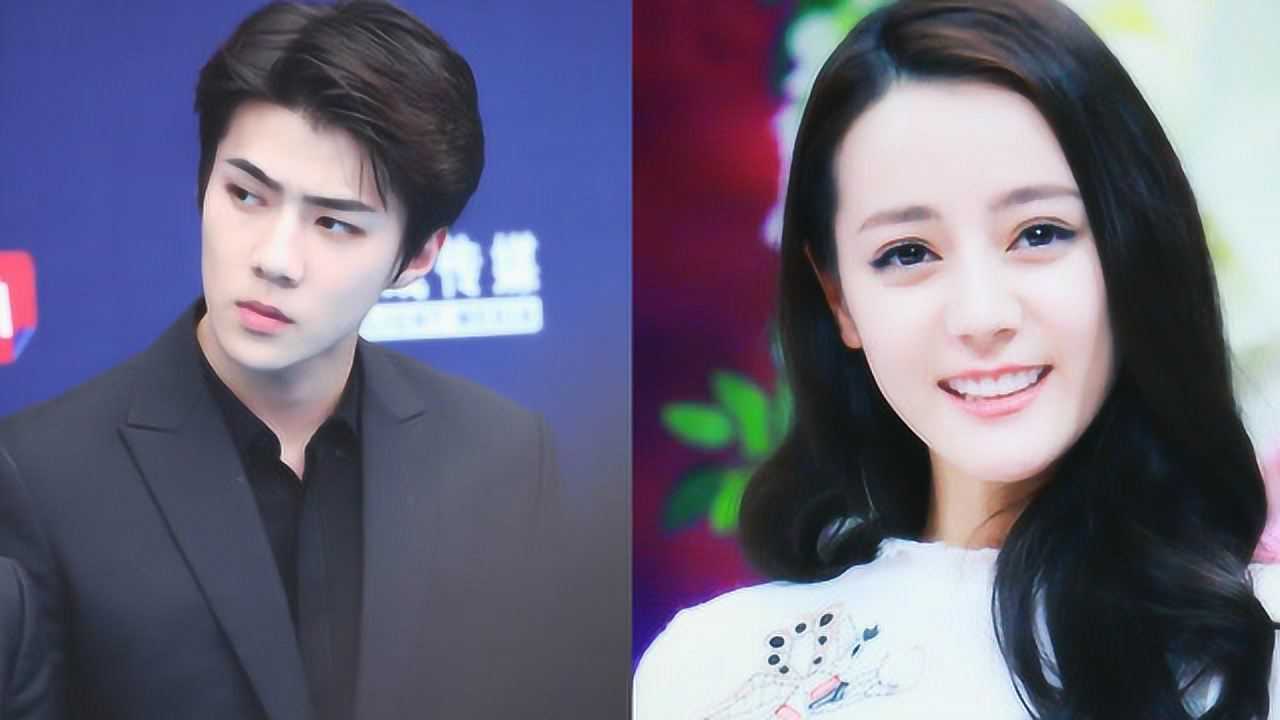 当exo吴世勋碰上迪丽热巴高颜值组合太养眼了