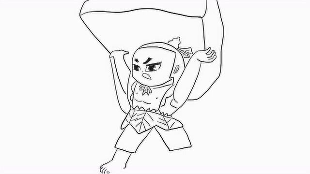 葫芦娃搬石头简笔画_腾讯视频