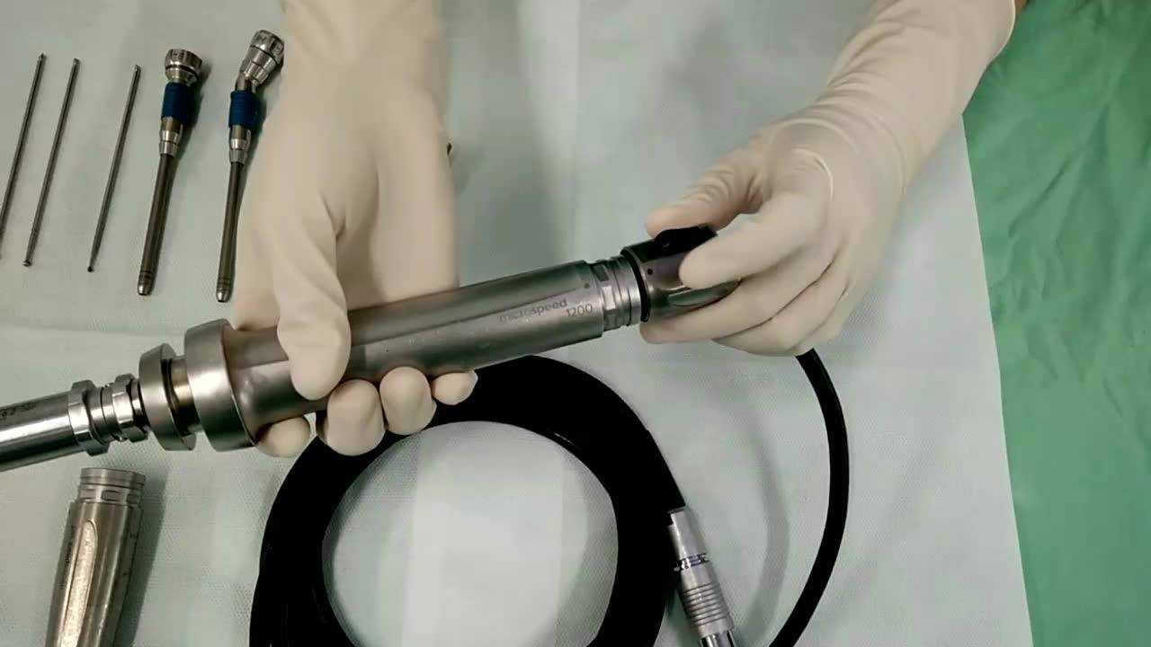 蛇牌开颅电钻的安装流程