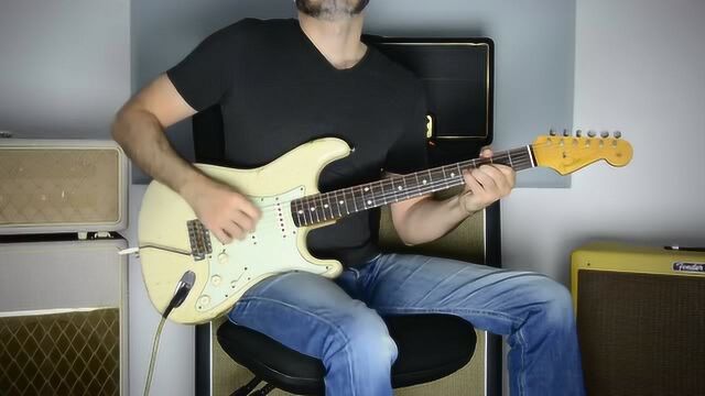 电吉他solo演奏迈克尔杰克逊经典billiejean目测已经超神