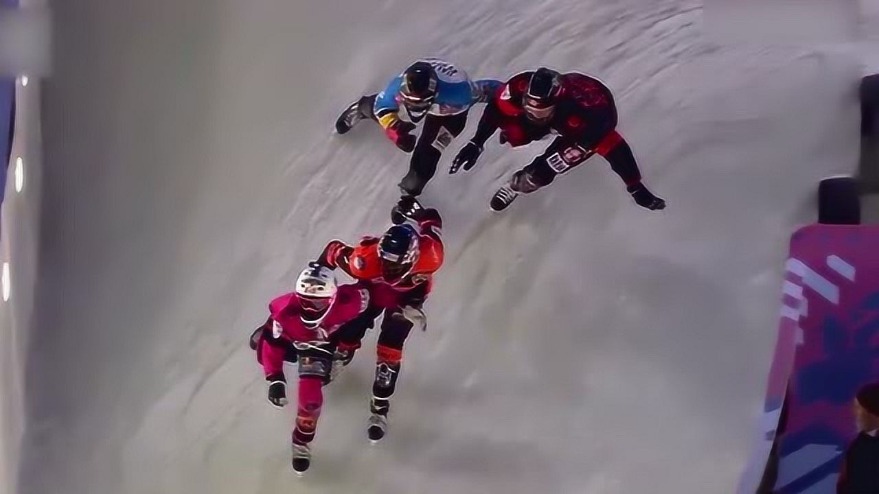 摄人心魄的极限竞速比赛演绎冰上速度与激情