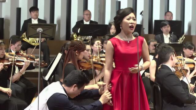 抒情花腔女高音青年歌唱家玛尔健《人就活一回》