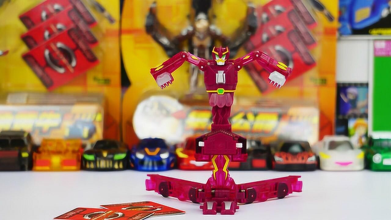 《玩具》玩具口袋 魔幻车神之通天车神赛车拆箱试玩玩具口袋_高清1080