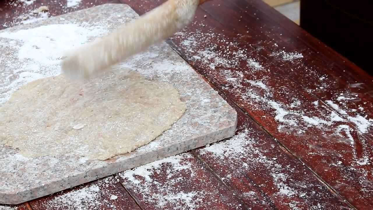 体验温岭石塘敲鱼面