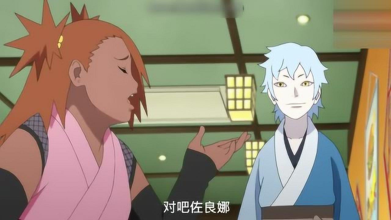 火影博人传,丁次老婆上线!巳月和蝶蝶互怼,最后被无情骂走