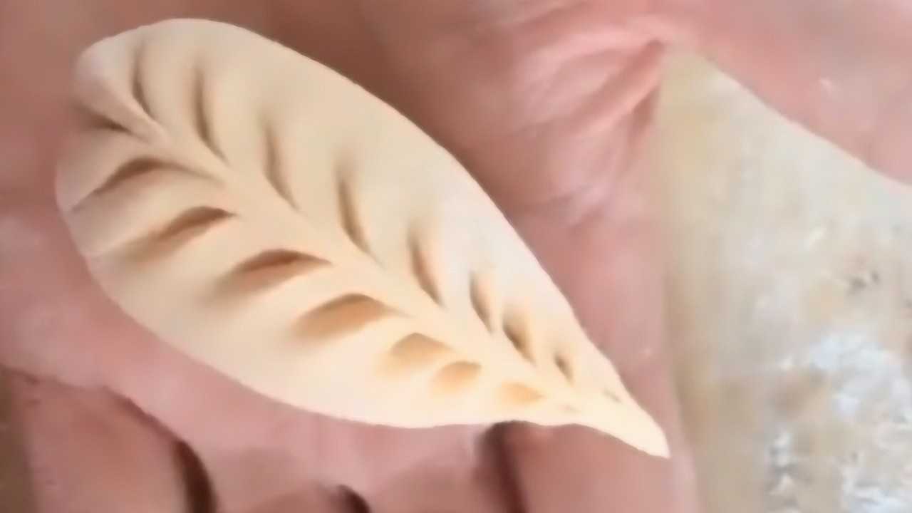 麦穗饺子的包法,慢动作教你学会如何做,现在你有没有学会呢?