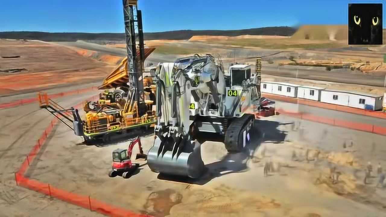 跟拍利勃海尔-R9800巨型挖掘机的运输、组装过程_高清1080P在线观看平台_腾讯视频