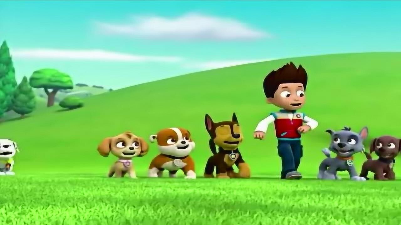 汪汪队:大家一起唱汪汪队之歌_腾讯视频