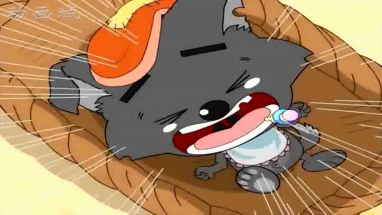 喜羊羊灰太狼的宝宝哭了起来灰太狼去哪了呢