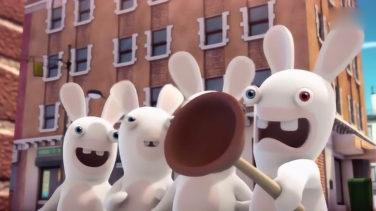 倒霉兔老是被同伴欺负?被马桶塞疯狂抽打!