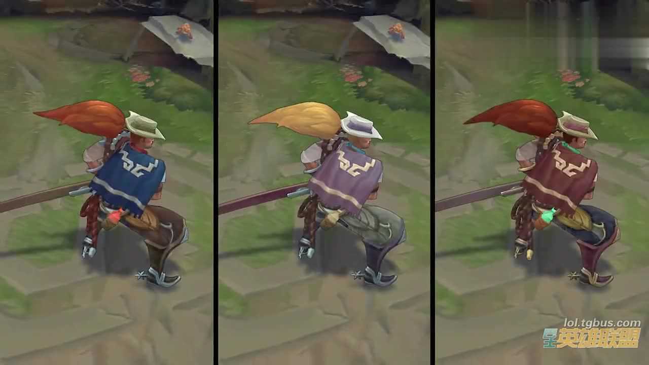 小然 英雄联盟全新炫彩皮肤——西部牛仔亚索