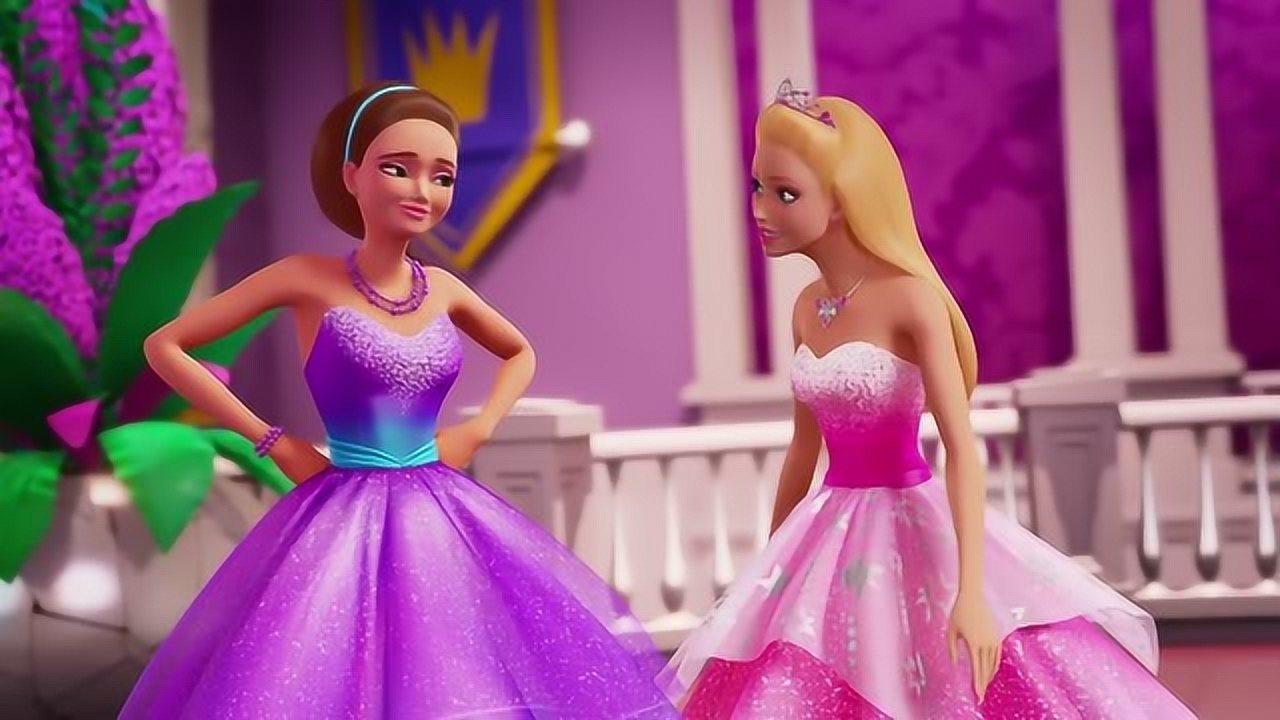 芭比之非凡公主卡拉终于知道黑暗闪亮亮是谁了