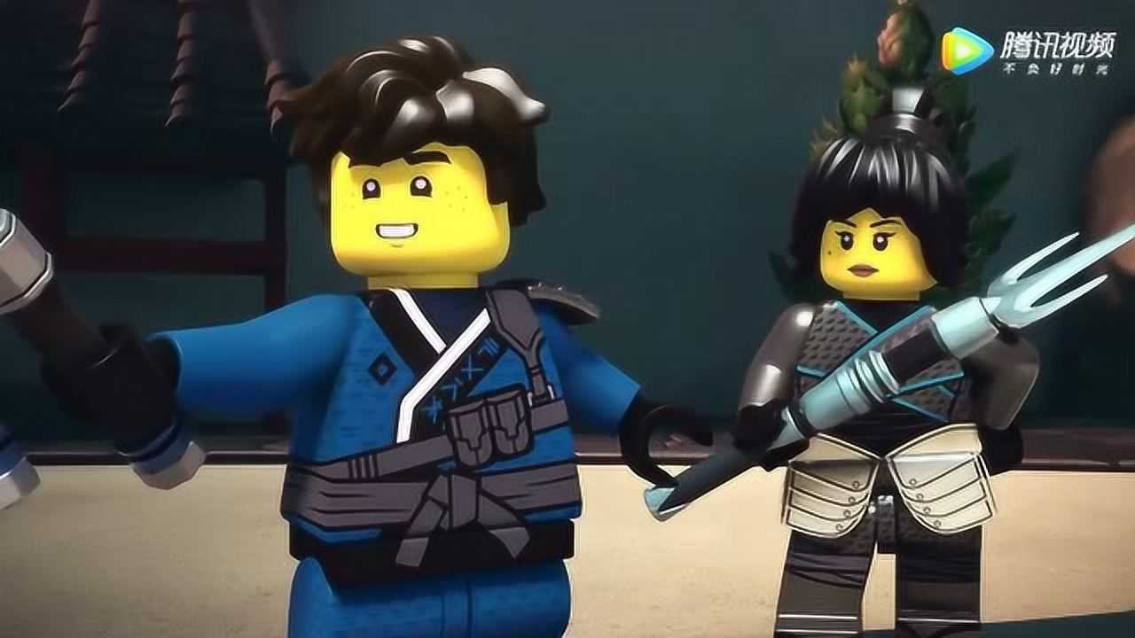 《乐高幻影忍者第8季》劳埃德跟寇切磋技艺,探讨如何赢得晴美芳心?