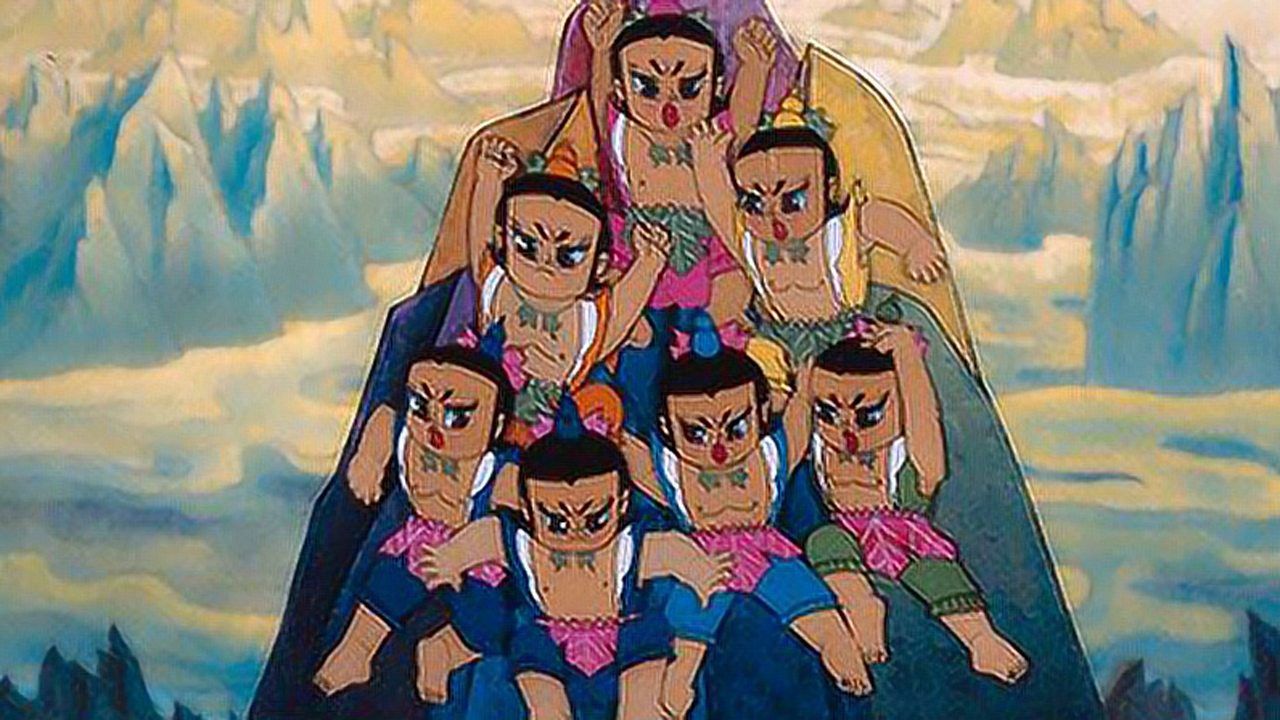 葫芦兄弟动漫1986图片