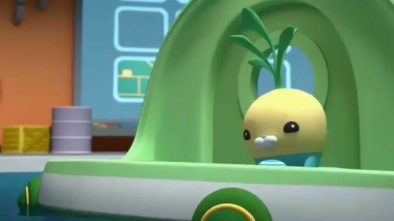 海底小纵队皮医生命令所有的植物鱼去收集干净的淡水来治病