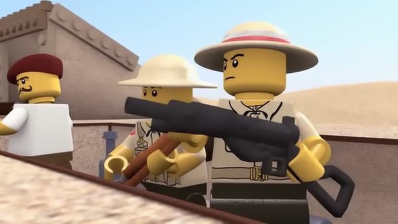 乐高定格动画乐高囚犯的战争