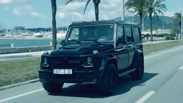 巴博斯亲手打造的BRABUS G850与游艇,炎炎夏日约起来吧