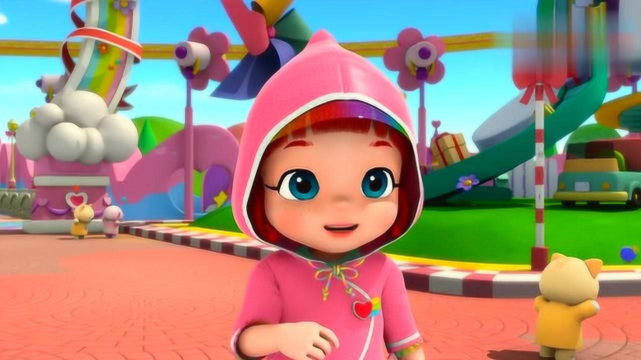 彩虹宝宝喜欢缠在别人头上的小鸟真是奇怪极了