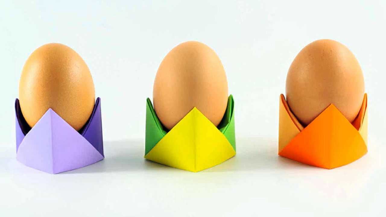 创意折纸diy,教你折叠一个鸡蛋托