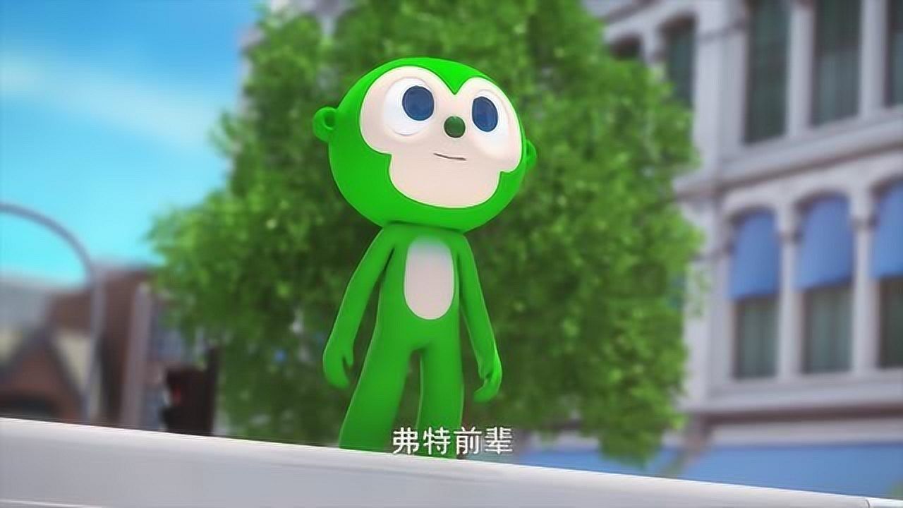 迷你特工队小杰干得漂亮帮特工队脱离了警察的追捕