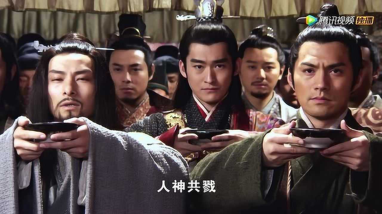 隋唐演义:众人商议歃血为盟,起义反隋_腾讯视频