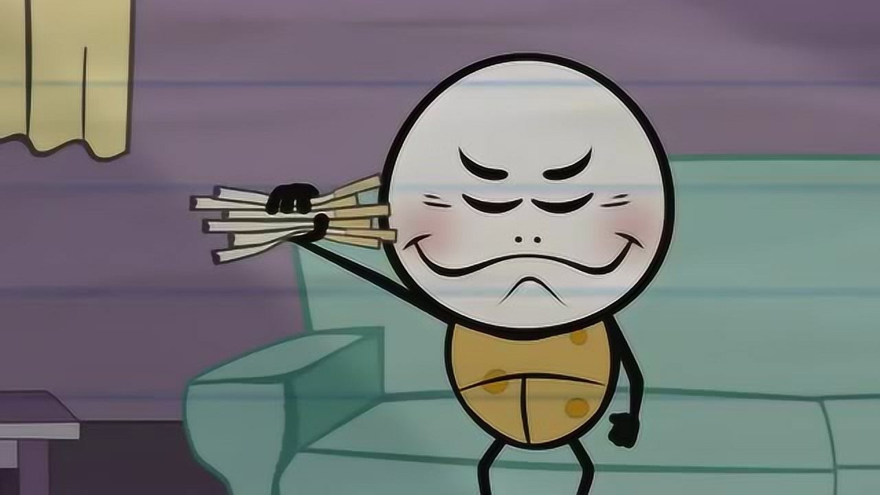 搞笑铅笔动画,铅笔人无聊狂吸烟
