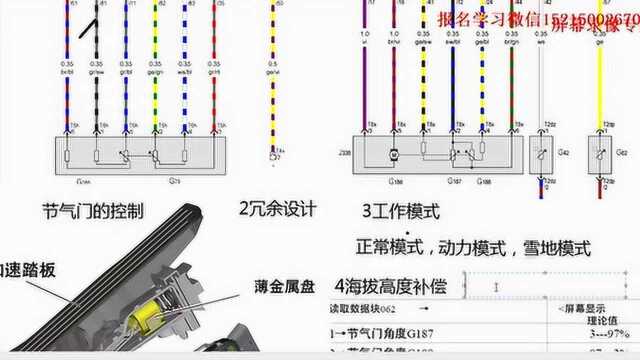 环球金诺电子油门系统原理与维修主讲王田