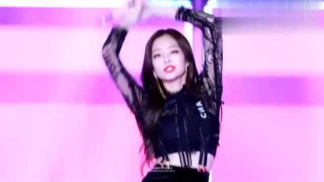 BLACKPINK金珍妮高清饭拍,“划水”小姐姐这次跳舞很努力