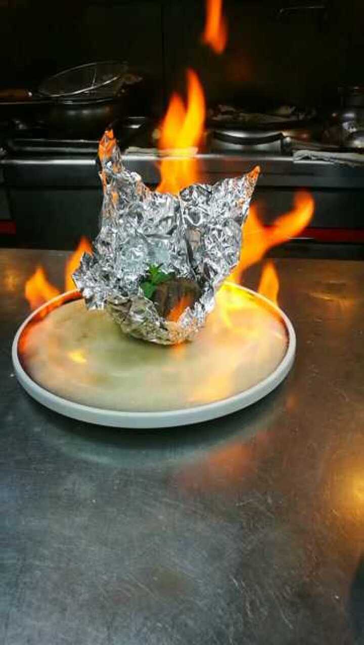 网红火焰菜,教你怎么做火焰